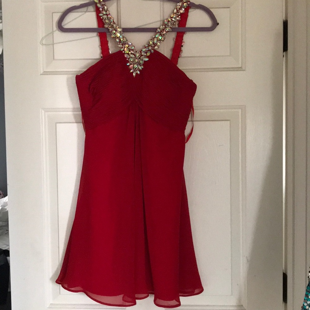 Red Homecoming Dress
